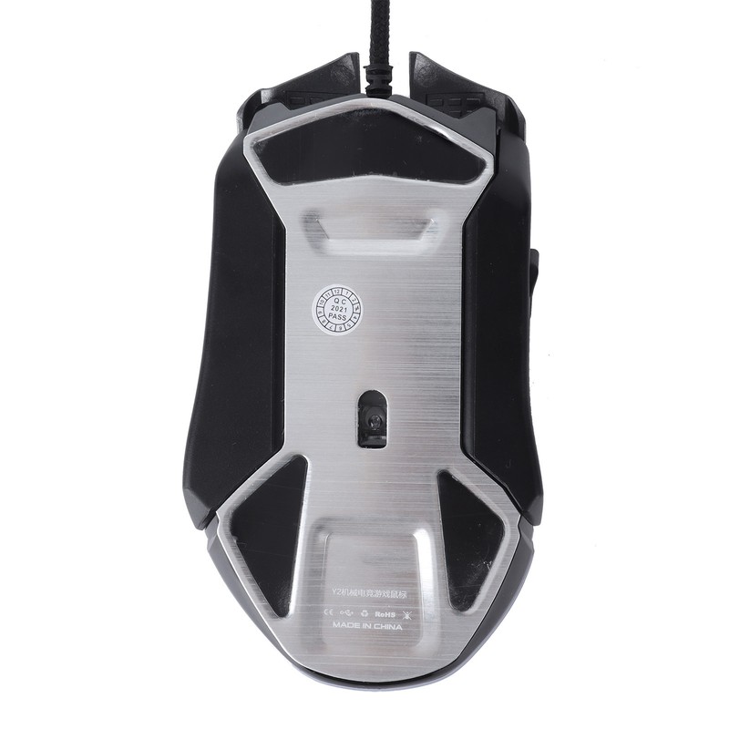 Gaming Mouse Adjustable DPI Mechanical Ergonomic RGB Lighting Wired Mice