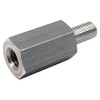 50 Pcs HEX Aluminum 20mm M3 Standoff Spacers & Feet