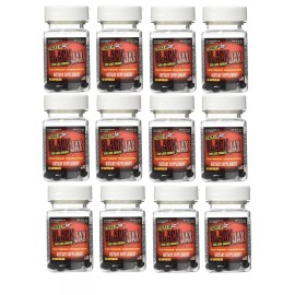Stacker BLACK JAX ENERGY PILLS (12 BOTTLES X 20CT) 240 Capsules