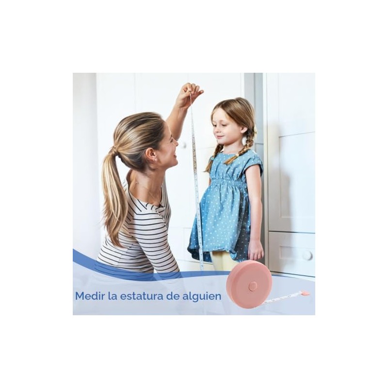 3 Pcs Cinta Medici?n, 150CM/60inch Legibilidad a Doble Cara