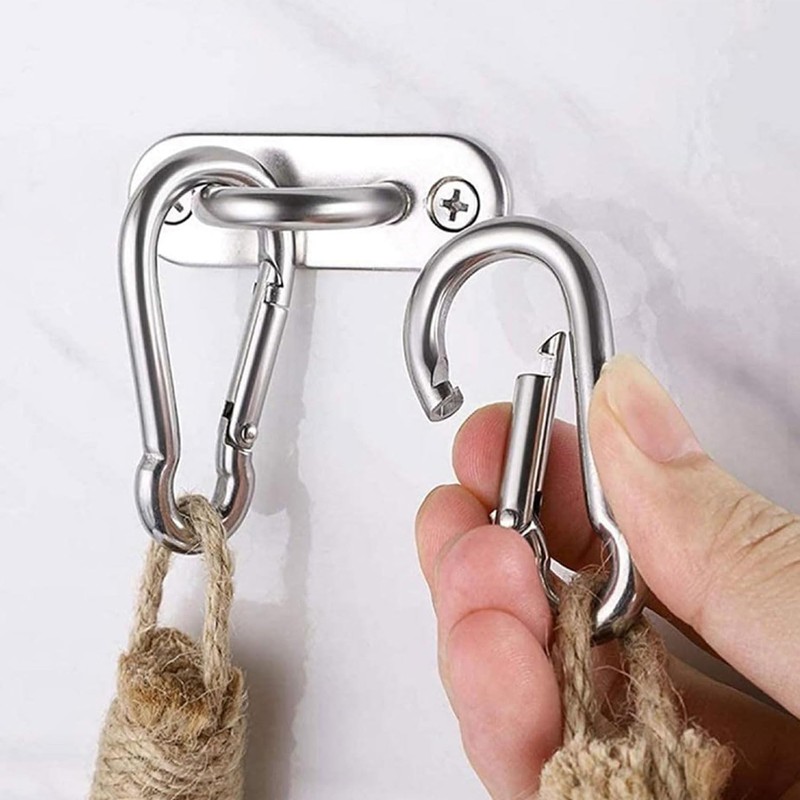 Uskerb Rope Toilet Roll & Towel Holder - Handmade Jute