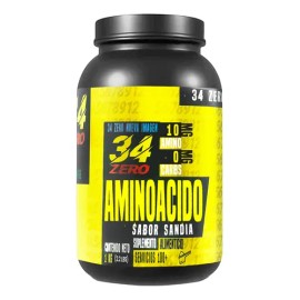 Aminoácidos 34 ZERO en Polvo de Sandía, 1 kg para 200 Servicios                                                                                       