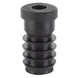 Threaded plug for the closure of circular tubes 25 mm