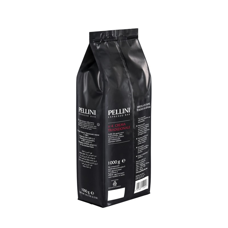 Pellini Superiore Tradizionale N.4 Dark Roast Coffee Beans 1kg (2.2lb)