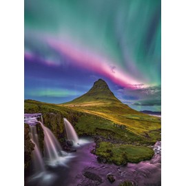 Buffalo Games - NOIR - Wanderlust - Iceland - 1000 Piece Jigsaw Puzzle for Adults - Super Premium Puzzle Board - Quality Magnetic Storage Box with Display Sleeve - Photo Quality Imagery