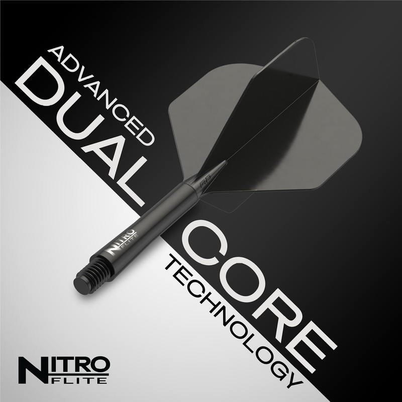 RED DRAGON Darts – Nitro Flite Integrated Flight & Shaft