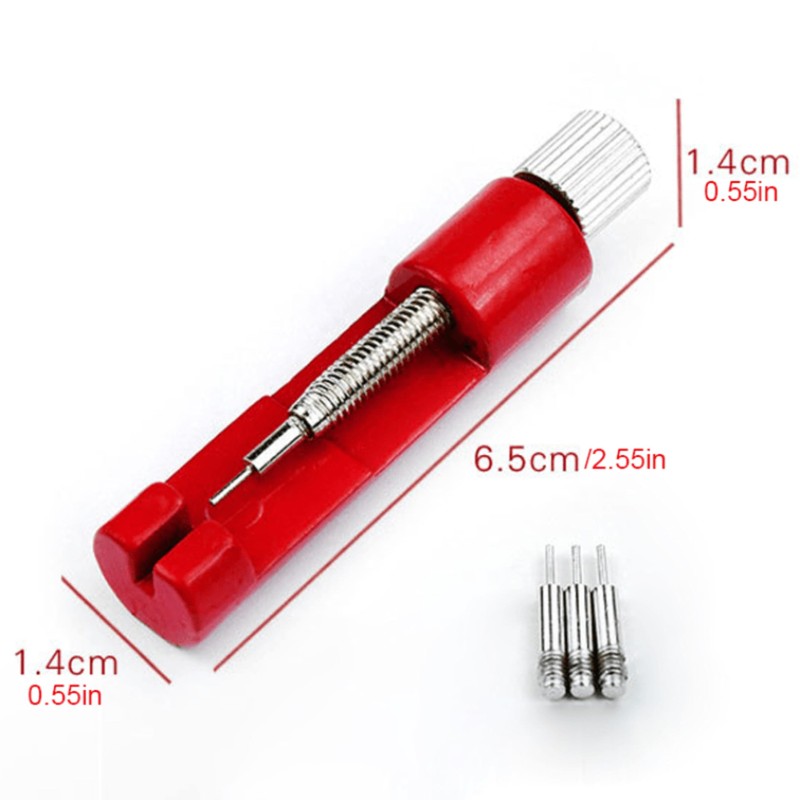Watch strap link removal tool, Strap Adjustment & Link Removal