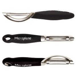Microplane 48091 Professional Peeler Stainless steel / Black for right and left hand use