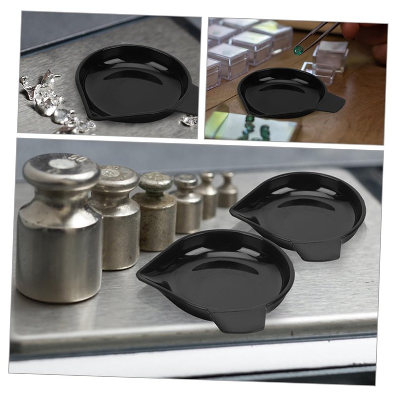 Cabilock 2 Sets Electronic Weighing Disc, Weighing Tray, Digital Scale,