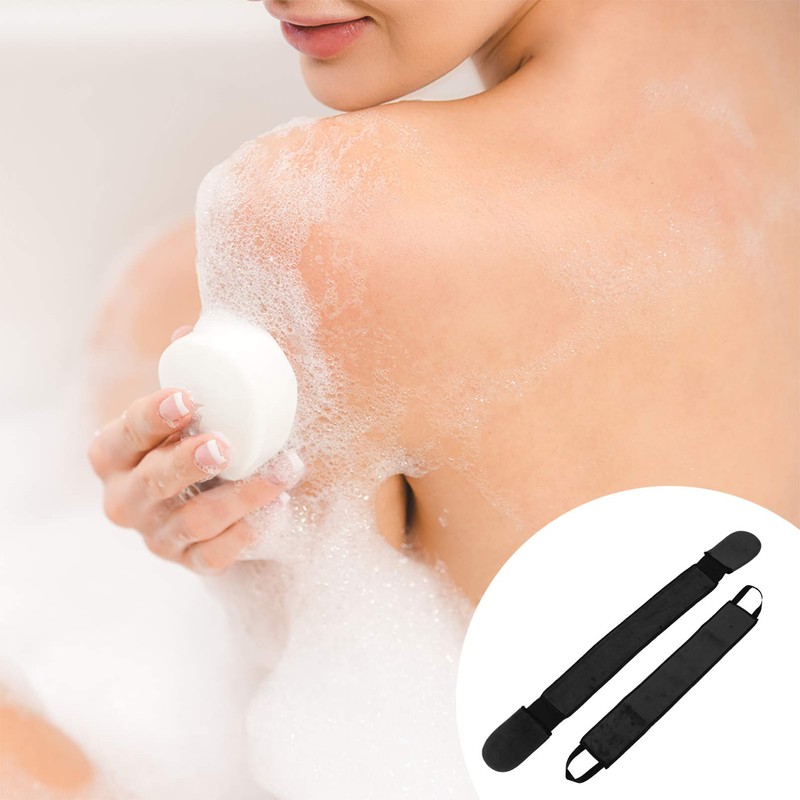 Cabilock Back Tanning Lotion Applicator Strip Bath Scrubber Set Achieve