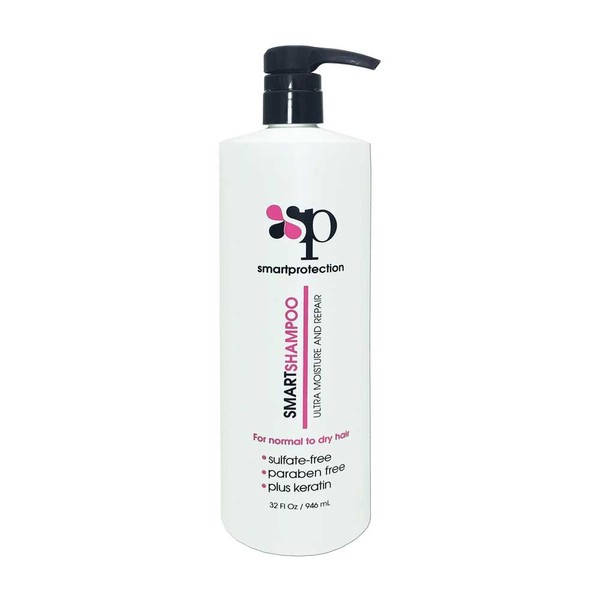 Ultra Moisture Shampoo Sulfate and Paraben Free 32oz for Keratin