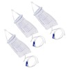 10PCS Enema Bag Set 1000ML Silicone Reusable Hangable Enema Cleaner