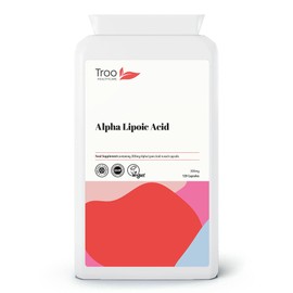 Alpha Lipoic Acid 300mg Supplement - 120 Capsules | 50-50 Blend RALA and SALA | UK Manufactured to GMP Standards