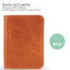 BULLAZO Fino Urban Slim Leather Wallet with RFID Protection, Black,