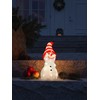 Konstsmide LED Acrylic Snowman, 32 Warm White Diodes, 24 V,