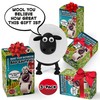 Black Sheep Toilet Paper Holder - Whimsical Free-Standing Bathroom Accessory