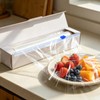 NUOLUX Plastic Wrap Film Cutter Sliding Wrap Dispenser Waterproof Rust