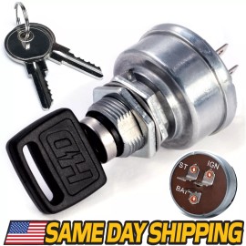 HD Switch Ignition Switch For Cub Cadet IH 140 154 184 185 LO-BOY FARMALL w/3 Keys