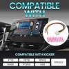 10-pin Harness Plug Compatible with Kicker BassStation Hideaway 11HS8 46HS10
