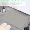 Bath Mat, Non-Slip Bath Mat, Shower Mat, Absorbent Bathroom Rug,