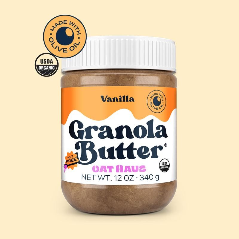 Oat Haus Vanilla Granola Butter Flavor - Spreadable Granola Made