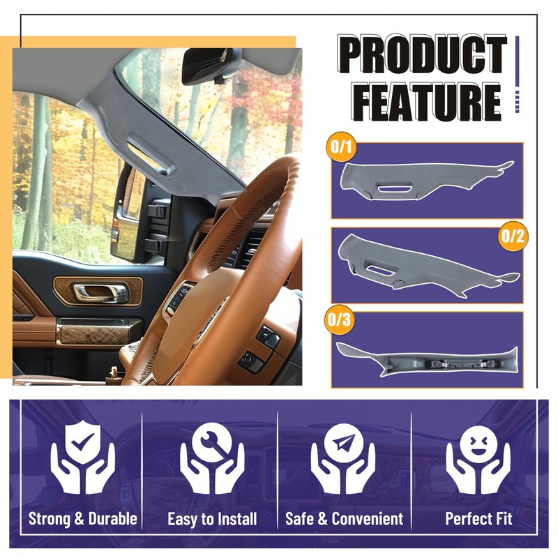 A Pillar Grab Handle Interior Trim Left Driver Side Compatible