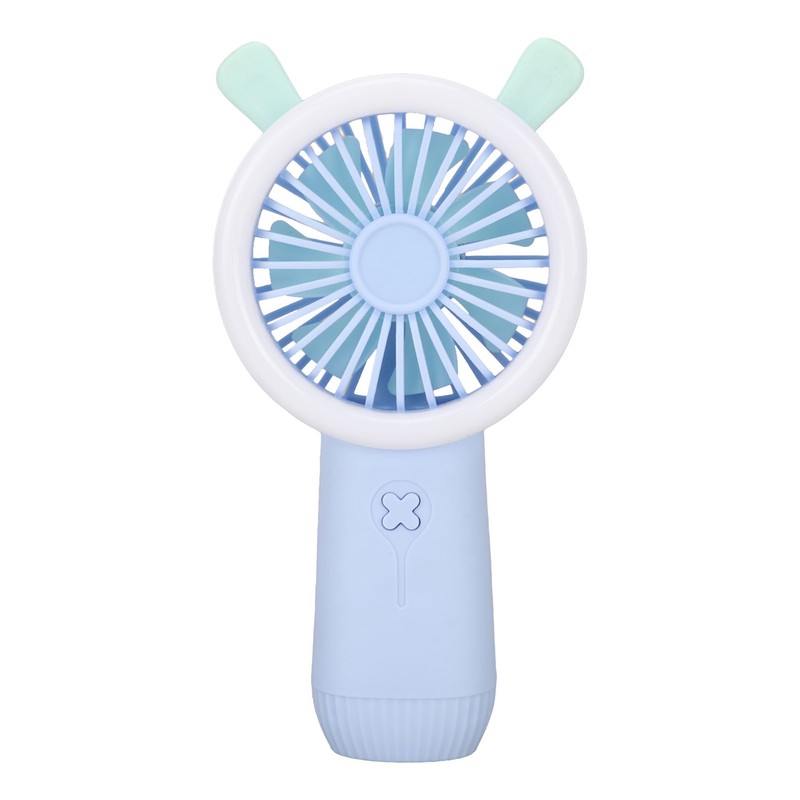 Mini Handheld Fan 3 Levels Adjustable USB Rechargeable Cute Rabbit