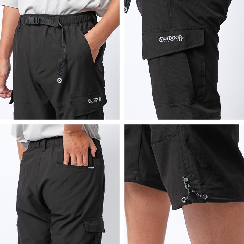 Outdoor Products Men’s Half Pants, Customized, Stretchable, Dry, UV Protection,