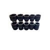 22pc 3/4" Drive Impact Socket Assortment Set Standard SAE 7/8"-2"