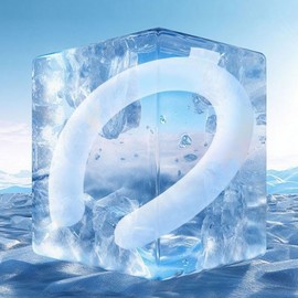 PCM 18°C Cooling Neckband for Outdoor Activities Outdoor Blue 2ea