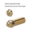 PopuSingTop Multi Size Extruder Brass Nozzles Kit 0.4mm 0.6mm 0.8mm