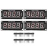 4 Set 4 Digit Digital Tube LED Display Board 7