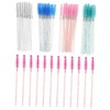 BIUDECO 250pcs Eyebrow Spoolie and Lash Brushes Soft Bristles Eyelash