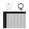 M12 Lifting Eye Nut 304 Stainless Steel Ring Eye Bolts