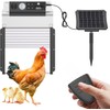 Automatic Chicken Coop Door, Solar Powered Roll-Up Chicken Door with