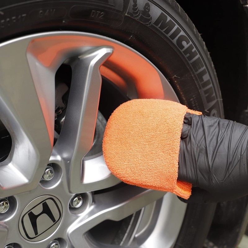 Microfiber applicator pad, Microfiber Sponge, SPTA 10Pcs Ultra-Soft Microfiber Wax