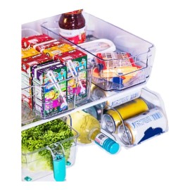 Inkat Pack Organizadores Acrílico Para Refrigerador 9 Pzas