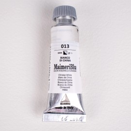 Maimeri  MaimeriBlu 12ml Single-Pigment Watercolor Paint - Chinese Wh