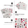 Healeved 8 Sets of Stylish Snake Skull Nail Art Stickers