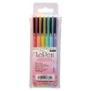 Marvy Uchida LePen Micro-Fine Point Pen, Pastel, 6 Per Pack,
