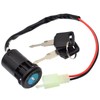 Riyitauto 2 PCS 2 Wire Ignition Key Switch for Electric