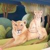 Message in A Bottle Lion & Cub Pop Up Any