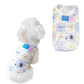 Dog & Cat Cooling Tank Top - Breathable Summer UV Protection Shirt, Anti-Hair Loss & Lightweight for Small Pets, Comfortable Sun Tank top