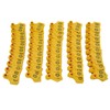 100Pcs TPU Pig Cow Ear Tag with Number 001‑100 Ear