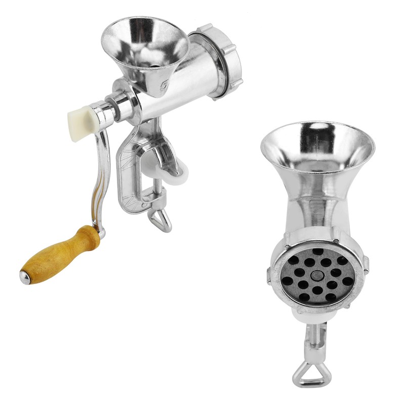 Manual Meat Food Grinder Sausage Stuffer Hand Meat Mincer Grinding