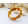 MUSEUM REPRODUCTIONS Golden Jade Stretch Bracelet - Beaded Bangle