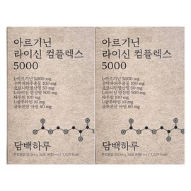 A simple day Simple Day Arginine Lysine Complex 5000 20ml x 30 sachets (2) / 담백하루 아르기닌 라이신 컴플렉스 5000 20ml x 30포 2개