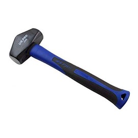 US PRO Tools Double Faced 2Lb lump Hammer with TPR Handle Rubber Grip 3302