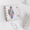 Sticker Notebook, Transparent, M5 Size, Removable, 10 Refills + 2