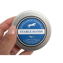 Stable Hands Horse Equestrian Nourishing Hand Cream 75g by Elegance Natural Skin Care Repair & Restore Dry Chapped Hands MULTI AWARD WINNING